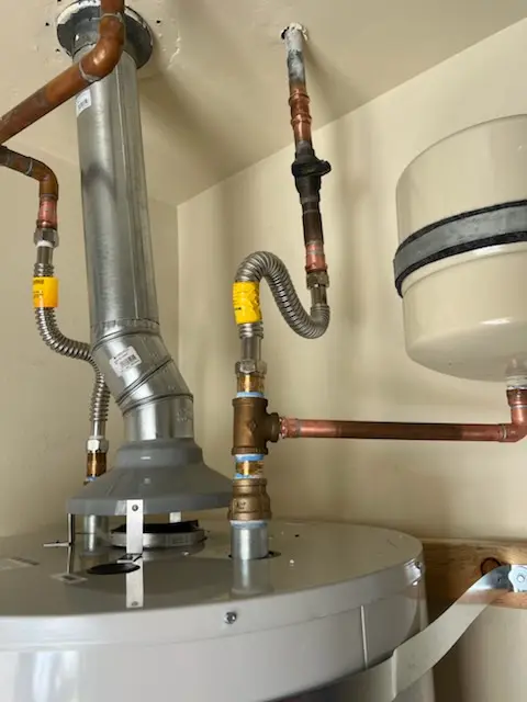Water heater installation and plumbing repair in Lima